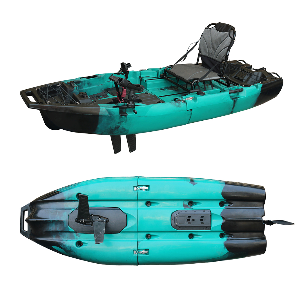 Fishing Kayak Paddle - 8-футовый (2,5 м) модульный каяк из