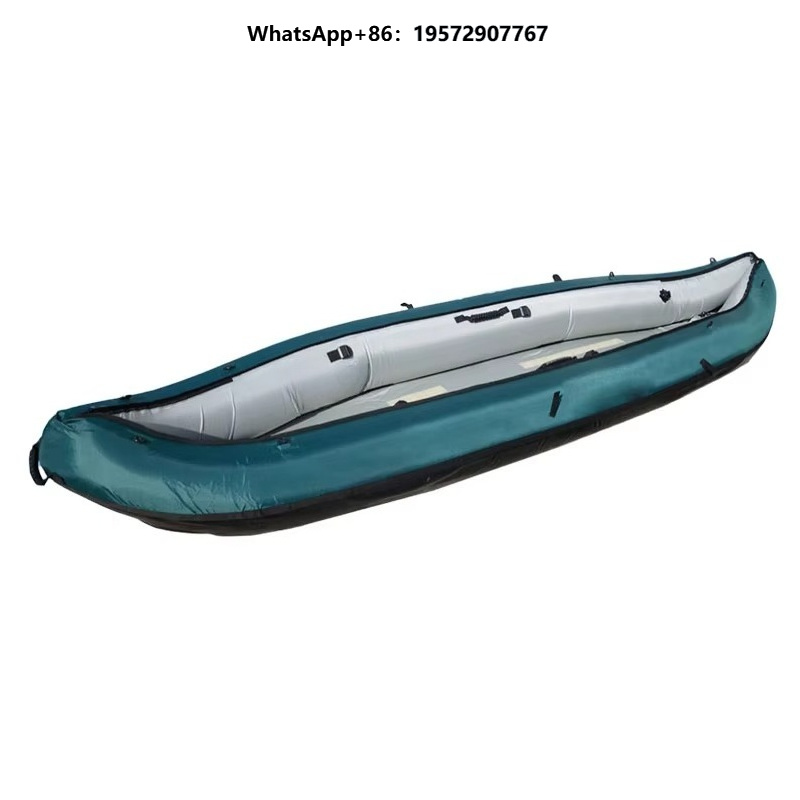 Fishing Kayak Paddle - Надувное двухместное складное каноэ-каяк для рыбалки