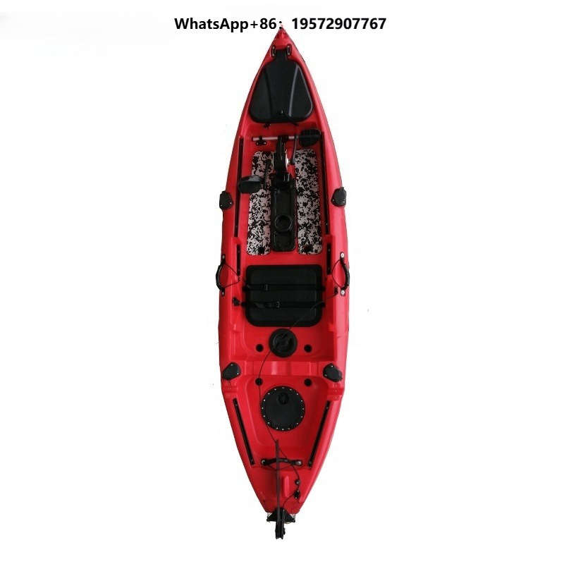 Fishing Kayak Pedal Drive - Хит продаж: Одноместный каяк 12 футов