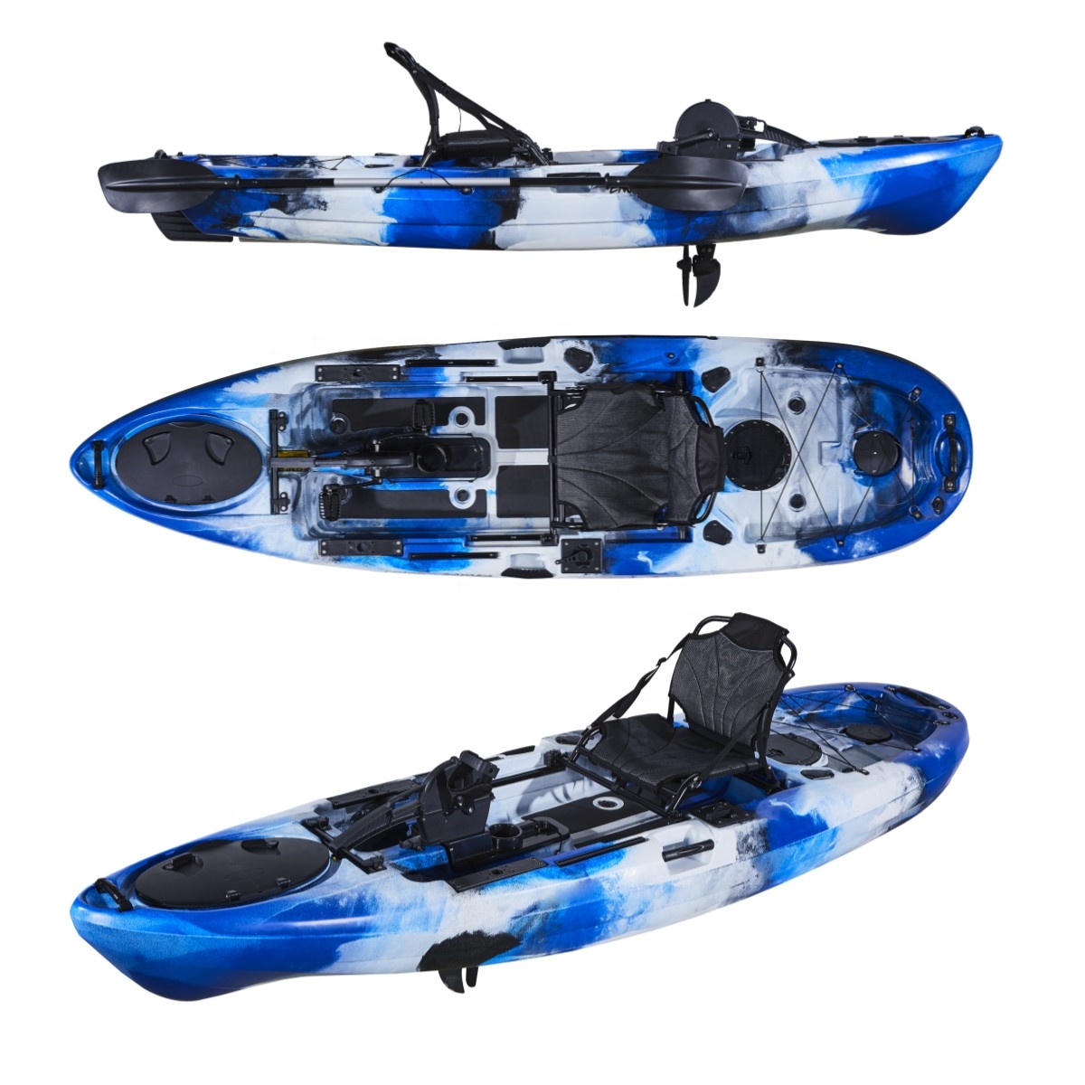 Fishing Kayak Pedal Drive - 10 футов классический педальный рыболовный каяк
