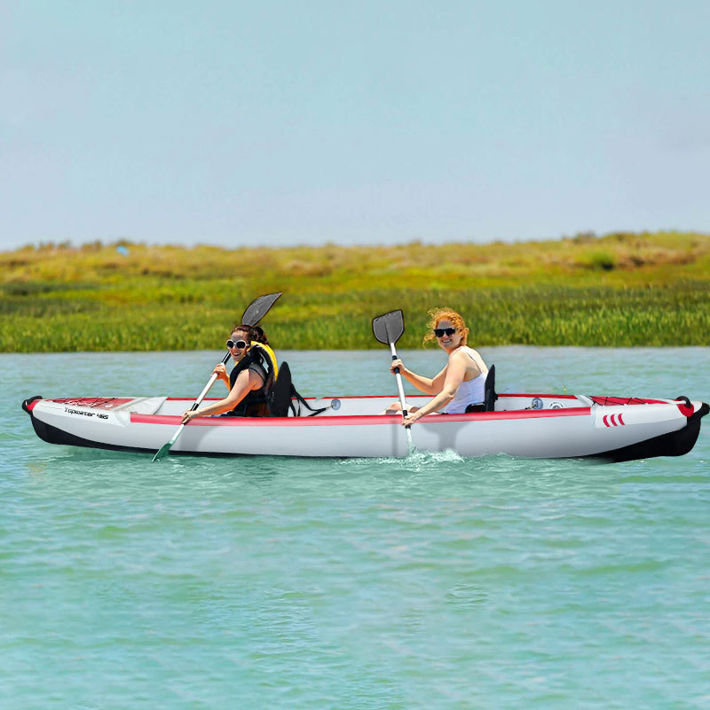 Fishing Kayak Paddle - Популярное одноместное двойное сиденье, надувное складное