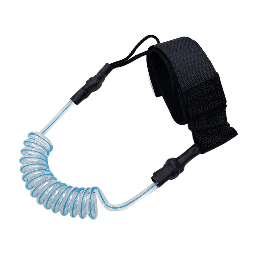 Fishing Kayak Paddle Leash - 4-футовый спиральный поводок для серфинга, универсальный