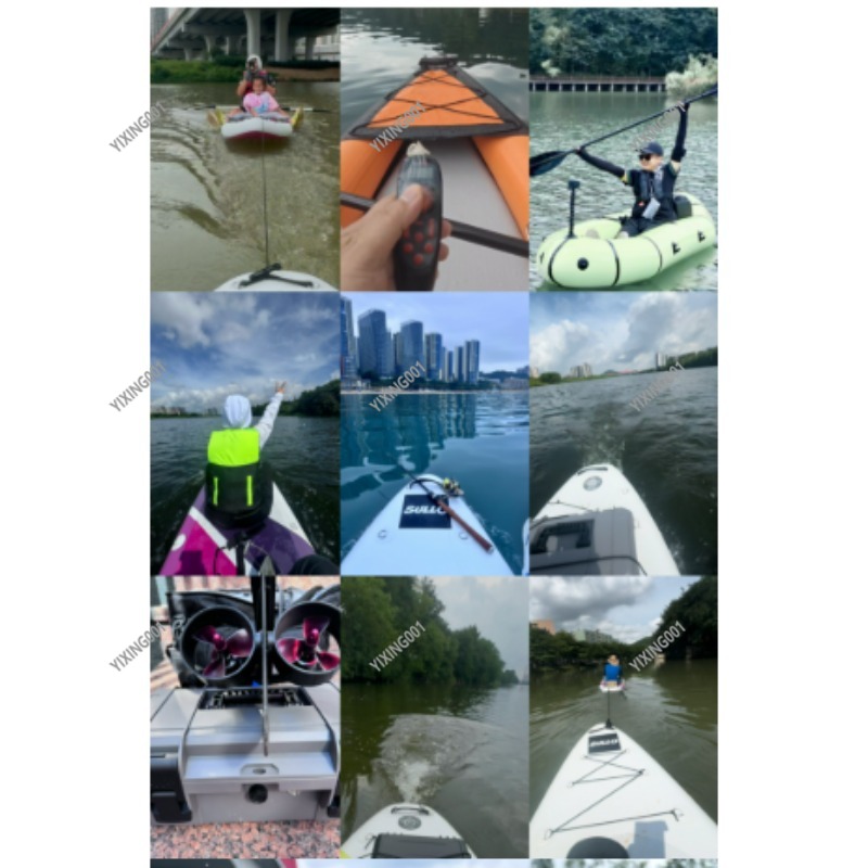 Двойной пропеллер, каяк, подво – обзор и цена Fishing Kayak Trolling Motor