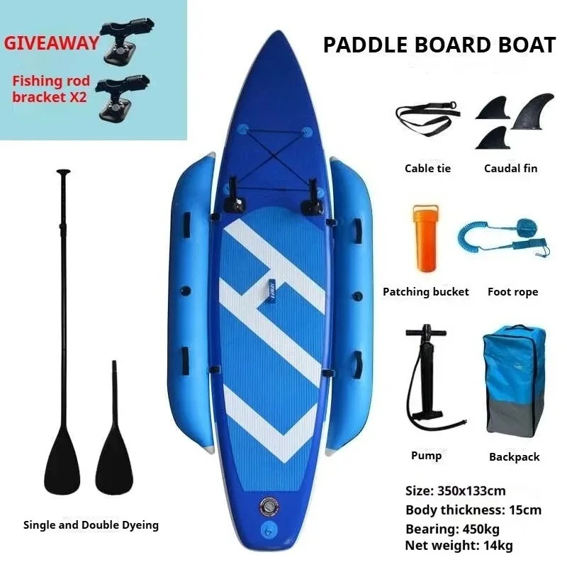 Надувная доска для SUP-каякинг – обзор и цена Fishing Kayak Rod Holder