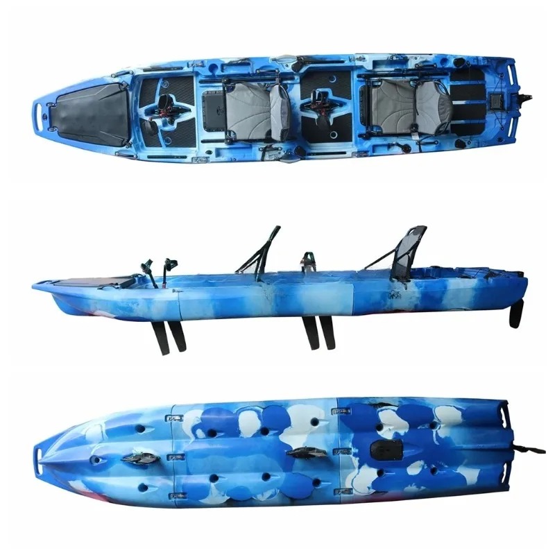 Двухместный модульный рыболовн – обзор и цена Fishing Kayak Sit In