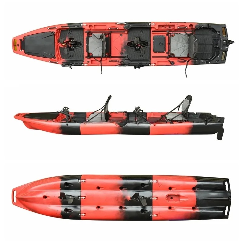 Двухместный модульный рыболовн – обзор и цена Fishing Kayak Sit In