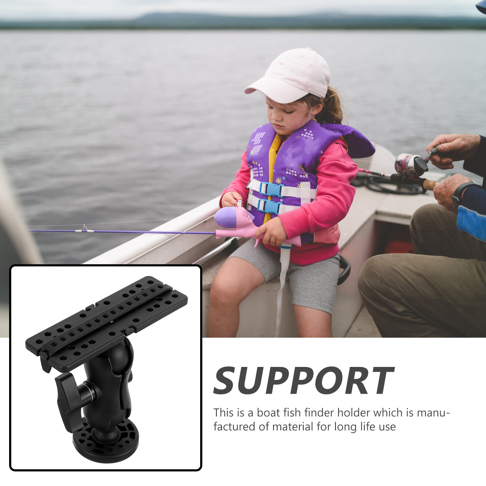 Прочный держатель эхолота для  – обзор и цена Fishing Kayak Fish Finder Mount