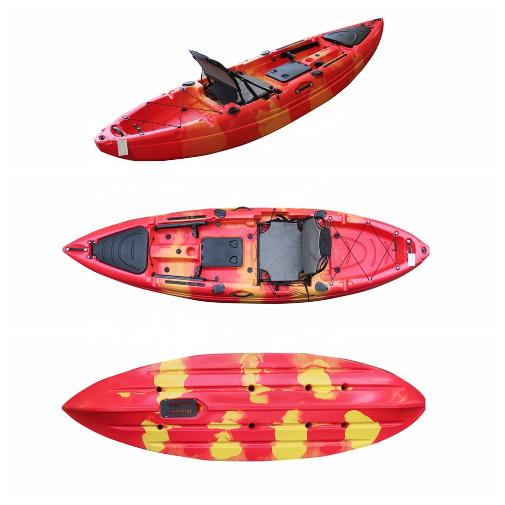 10-футовый каяк для одного чел – обзор и цена Fishing Kayak Sit On Top