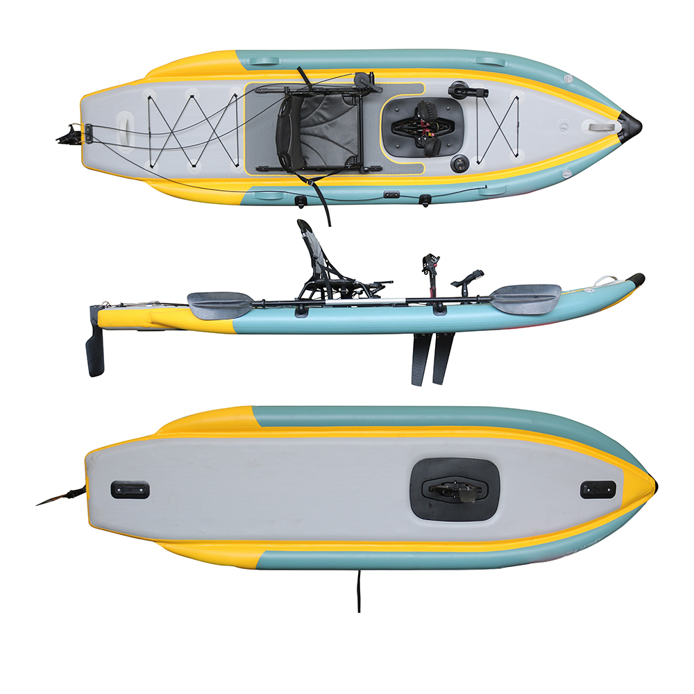 Надувной складной каяк для рыб – обзор и цена Fishing Kayak Sit On Top