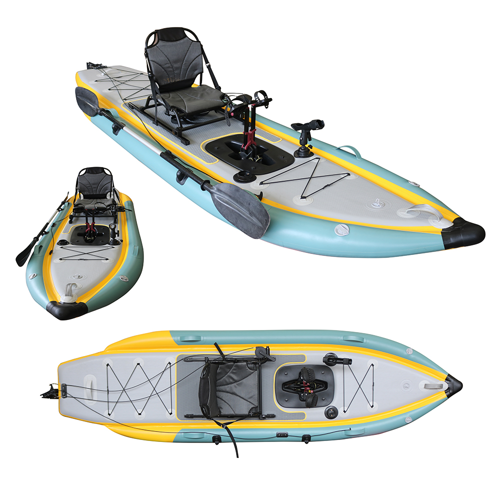 Надувной складной каяк для рыб – обзор и цена Fishing Kayak Sit On Top