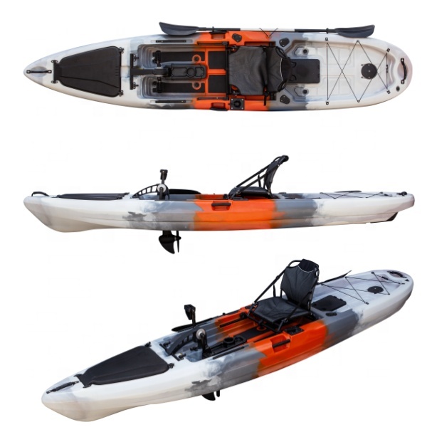 Каяк для рыбалки LSF One Perso – обзор и цена Fishing Kayak Pedal Drive
