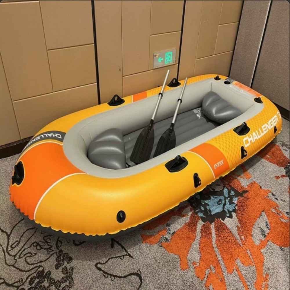 Надувная лодка для 2-4 человек – обзор и цена Fishing Kayak Inflatable