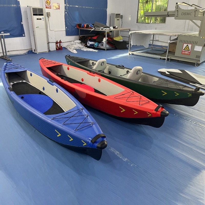 Новый дизайн, надувная лодка-к – обзор и цена Fishing Kayak Inflatable
