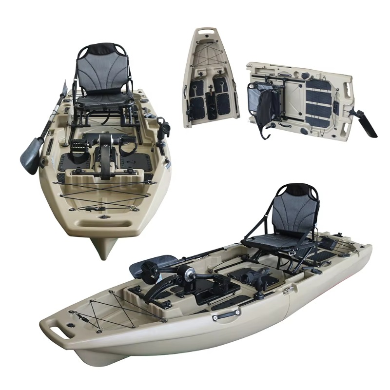 Одноместный моторизованный мор – обзор и цена Fishing Kayak Pedal Drive
