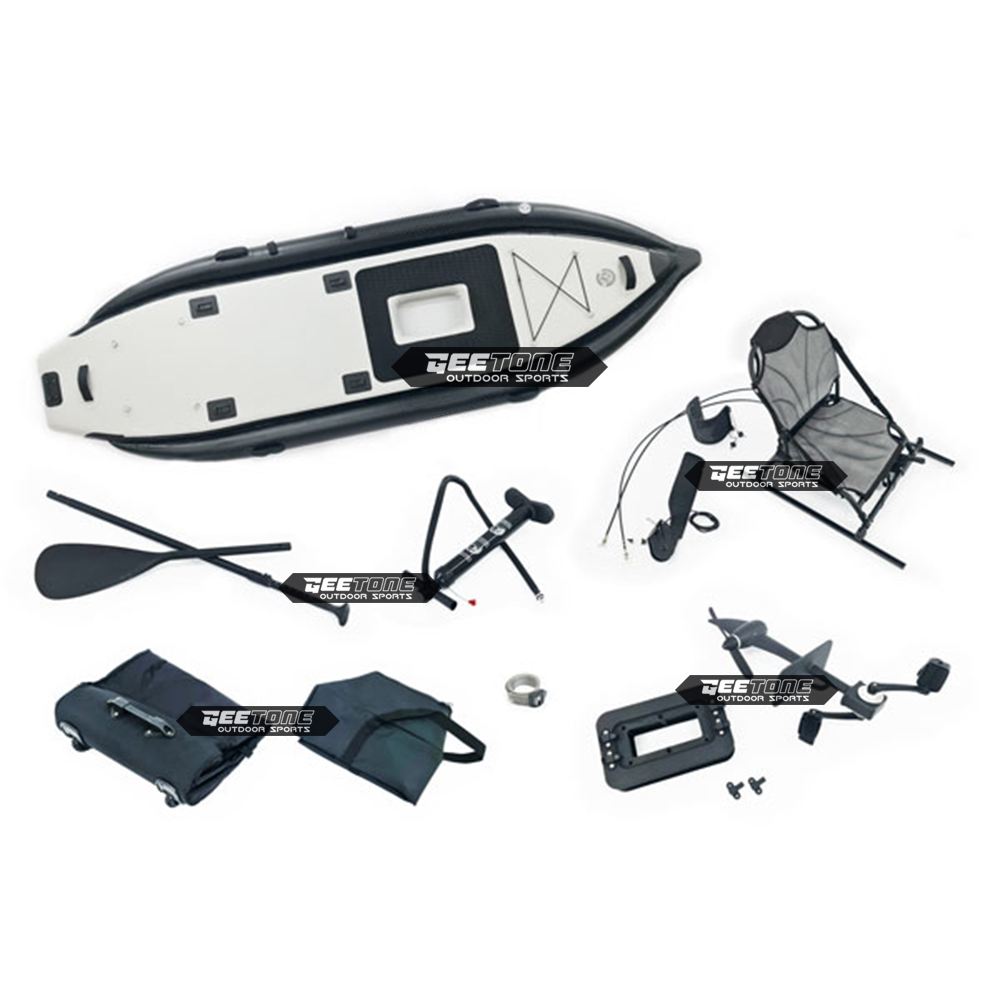 Надувная рыболовная доска Geet – обзор и цена Fishing Kayak Inflatable