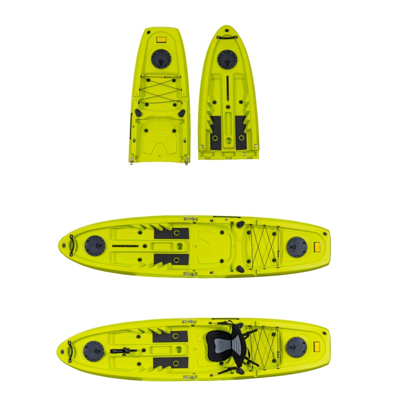 Надувной каяк LSF Novel 3.3 ме – обзор и цена Fishing Kayak Sit On Top