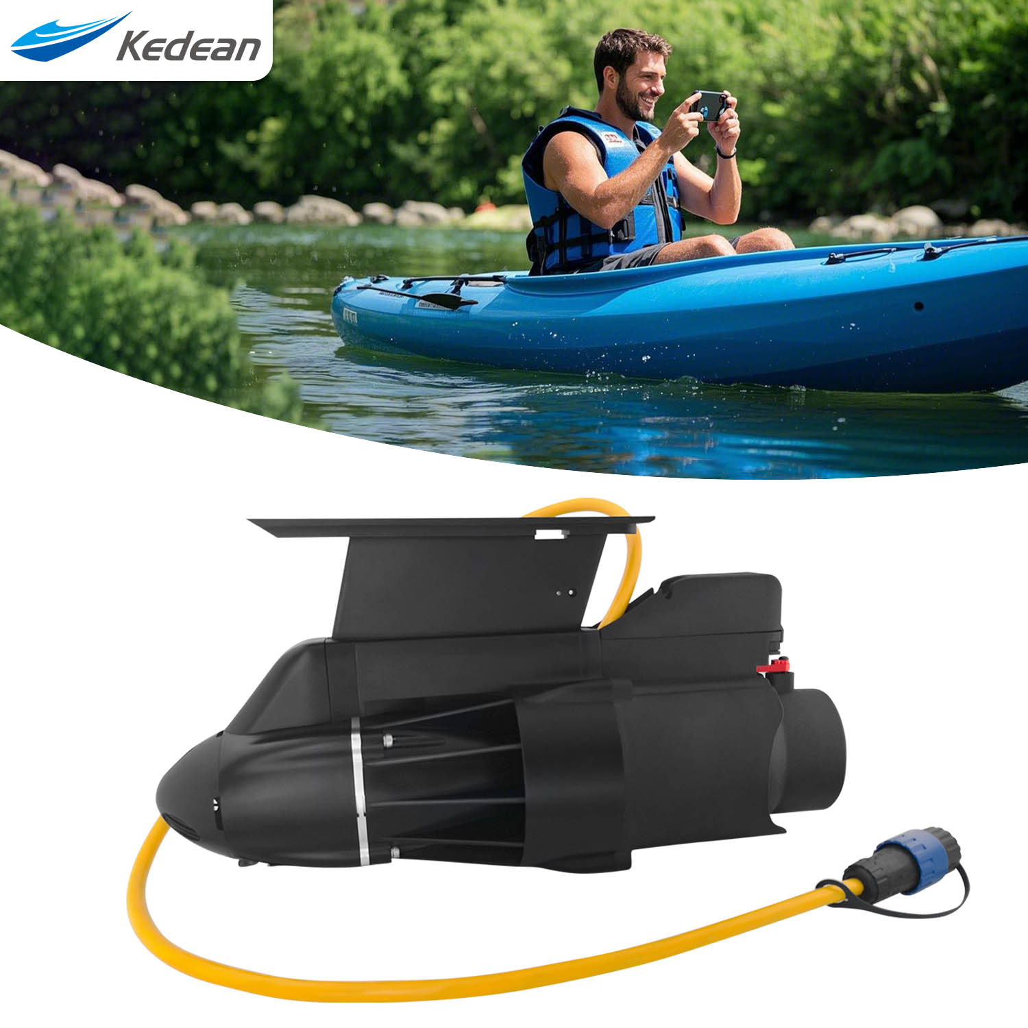 Направленный электрический тро – обзор и цена Fishing Kayak Trolling Motor