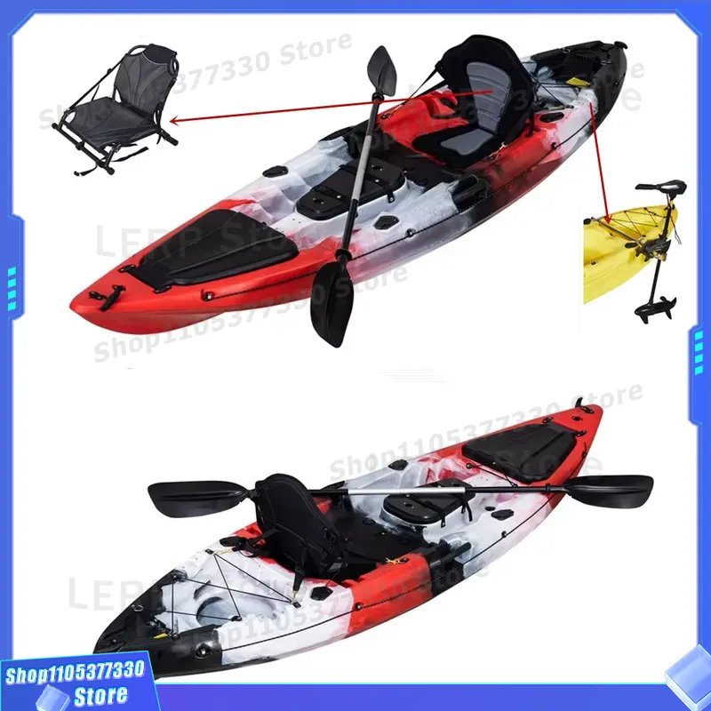 Двухместная пластиковая жестка – обзор и цена Fishing Kayak Sit In