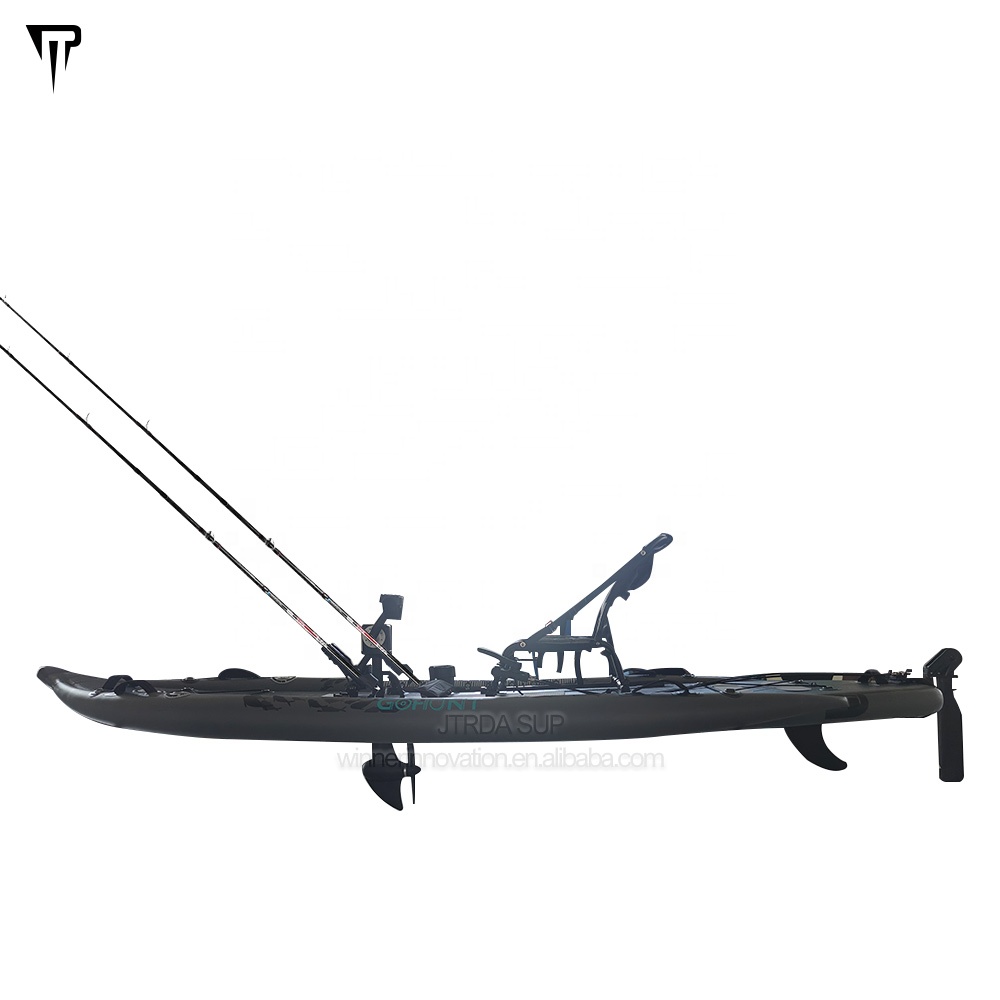 Надувной каяк JTRDA 2024 для р – обзор и цена Fishing Kayak Pedal Drive